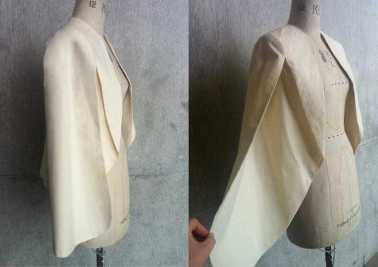 Celine Cape Toile Collage